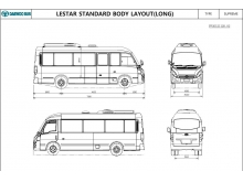 Продажа корейского автобуса daewoo lestar dlx trim. Цена. Технические характеристики. - 7