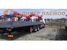 Daewoo Novus 15,5 тонн c КМУ Kanglim 2056 (7100кг)/ 2019г в Москве - 2
