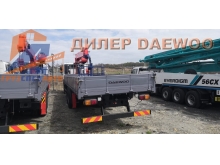 Daewoo Novus 15,5 тонн c КМУ Kanglim 2056 (7100кг)/ 2019г в Москве - 5