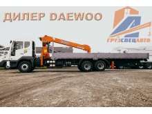 Daewoo Novus 15,5 тонн c КМУ Kanglim 2056 в Москве - 1